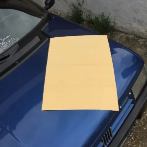 BLUENEON Ev Ve Güderi Oto Büyük Boy 50 X 70 Cm / Araba Yıkama Ve Kurulama Deri Bez Bezi Cam Bezi