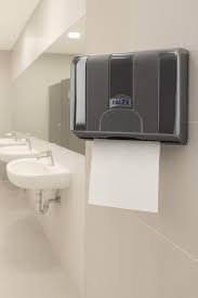 PALEX Standart Z Katlı Kağıt Havlu Dispenseri Şeffaf Füme