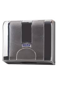 PALEX Standart Z Katlı Kağıt Havlu Dispenseri Şeffaf Füme - Görsel 2