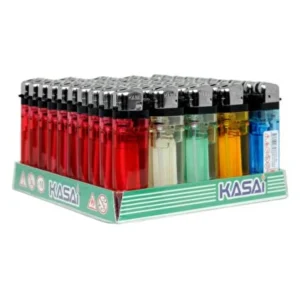 KASAİ Taşlı Büyük 50 Adet Doldur Kullan Tipi Çakmak